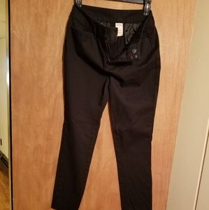 Faded Glory Black Straight Leg Pants